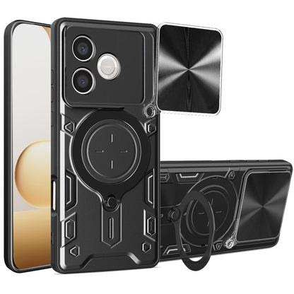 Ovitek za Honor 600 Lite, Techsuit, CamGuard Pro, Črn