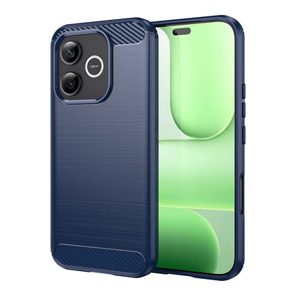 Ovitek za Honor 600 Lite, Techsuit, Carbon, Modra