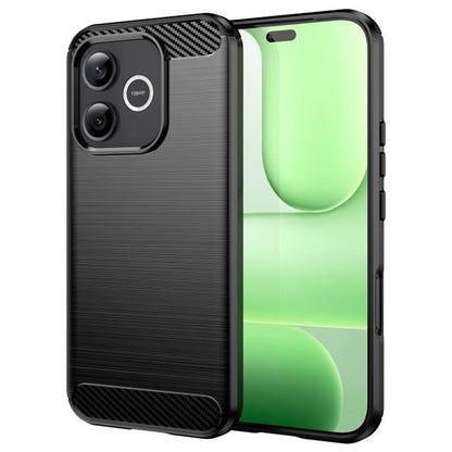 Ovitek za Honor 600 Lite, Techsuit, Carbon, Črn