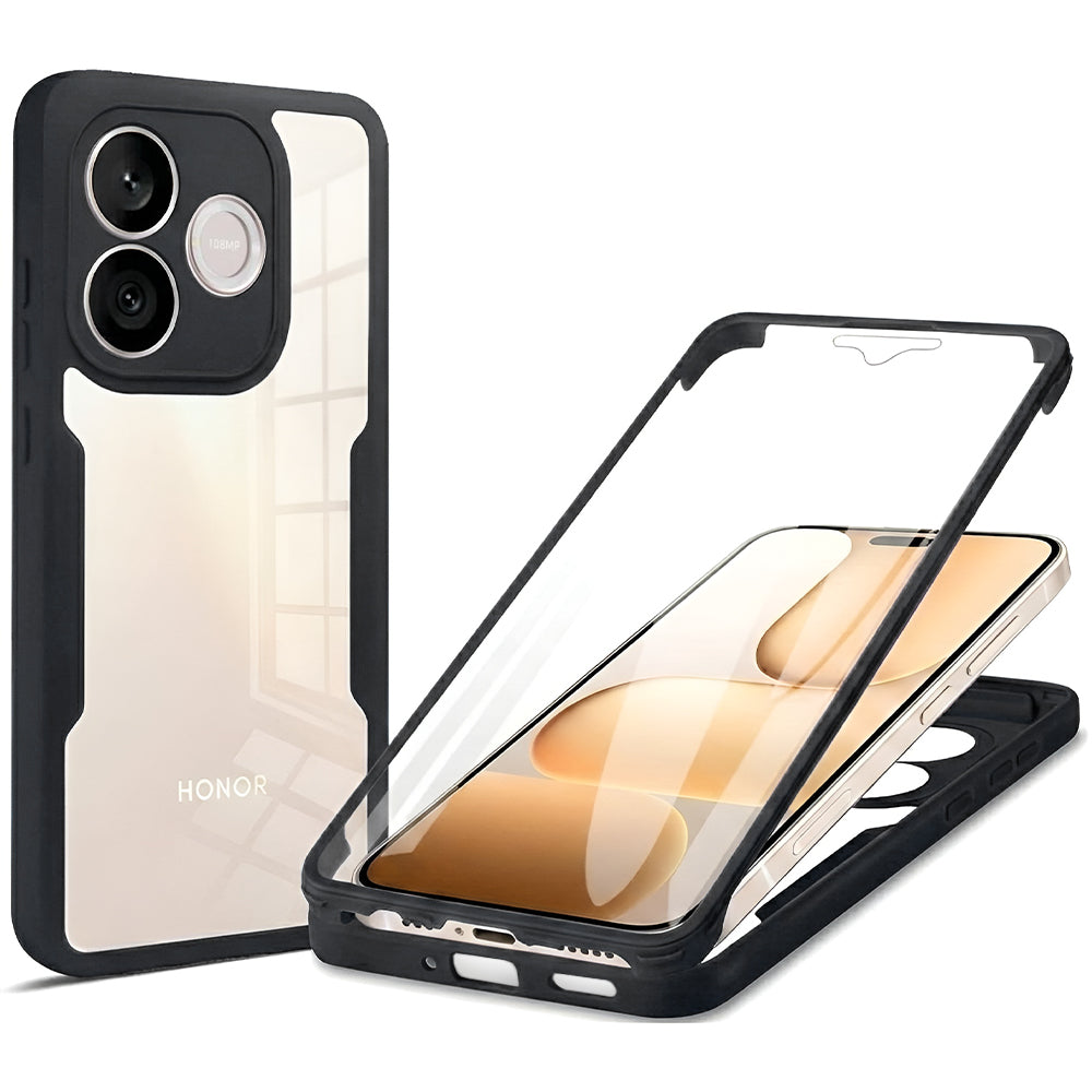 Ovitek za Honor 600 Lite, Techsuit, ColorVerse 360, Črn