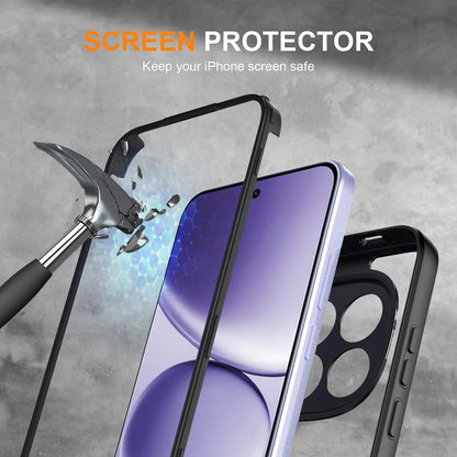 Ovitek za Honor 600 Lite, Techsuit, ColorVerse 360, Črn