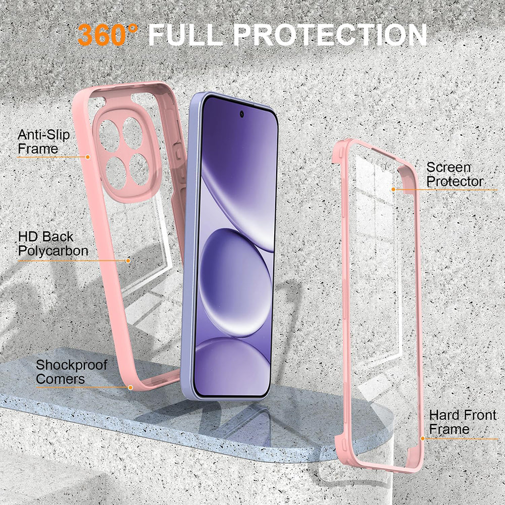 Ovitek za Honor 600 Lite, Techsuit, ColorVerse 360, Roza