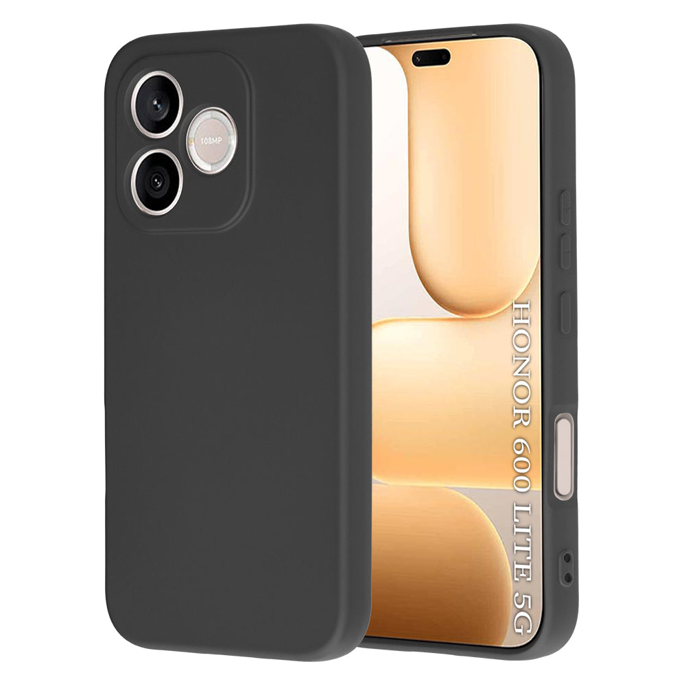 Ovitek za Honor 600 Lite, Techsuit, SoftFlex, Črn