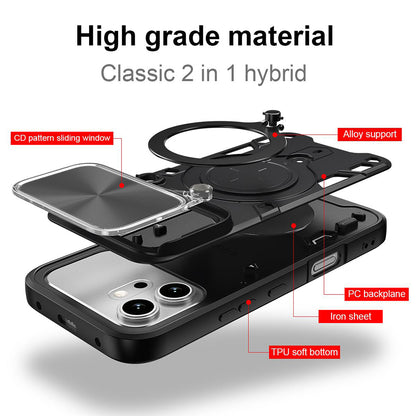 Case for Honor 600 Pro / 600, Techsuit, CamGuard Pro, Black