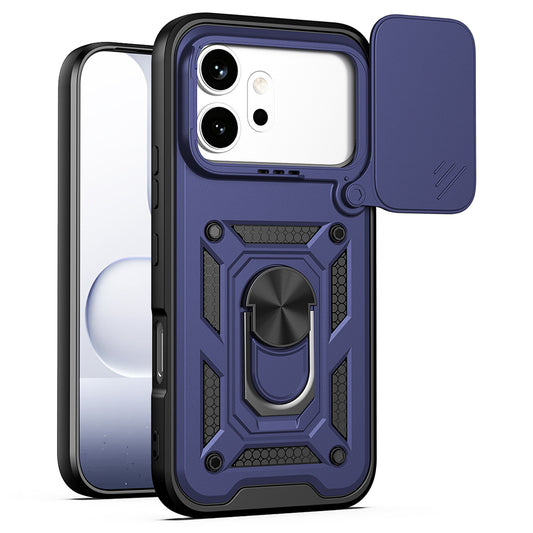 Ovitek za Honor 600 Pro / 600, Techsuit, CamShield, modra