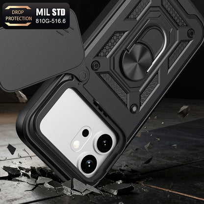 Ovitek za Honor 600 Pro / 600, Techsuit, CamShield, modra