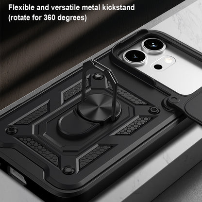 Ovitek za Honor 600 Pro / 600, Techsuit, CamShield, modra