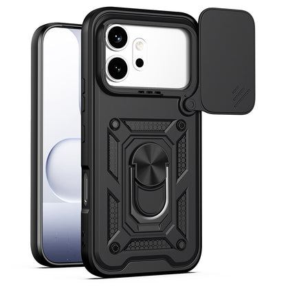 Ovitek za Honor 600 Pro / 600, Techsuit, CamShield, Črn