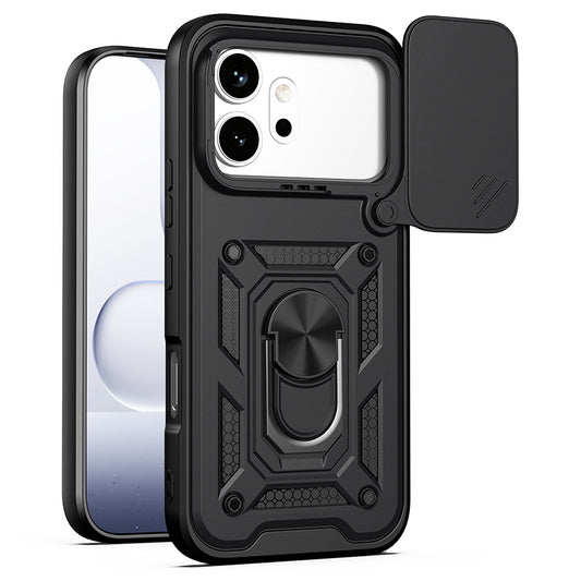 Ovitek za Honor 600 Pro / 600, Techsuit, CamShield, Črn