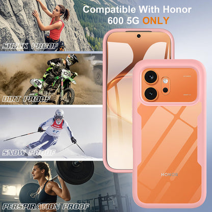 Ovitek za Honor 600 Pro / 600, Techsuit, ColorVerse 360, roza