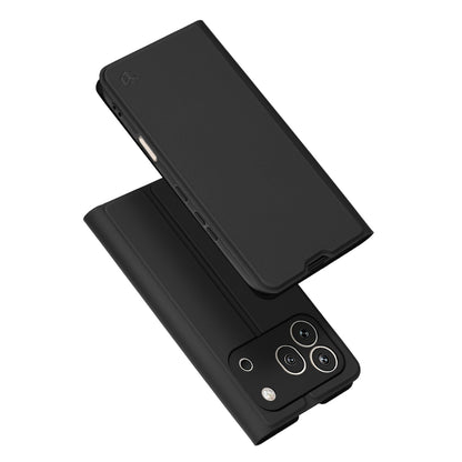 Ovitek za Honor 600 Pro, Techsuit, Magskin Book, Črn