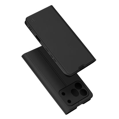 Ovitek za Honor 600 Pro, Techsuit, Magskin Book, Črn