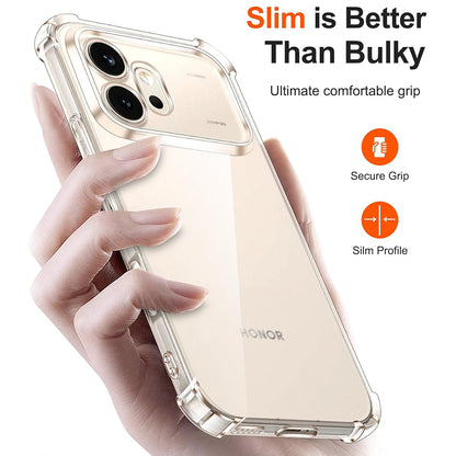 Ovitek za Honor 600 Pro, Techsuit, Shockproof Clear, Prozoren