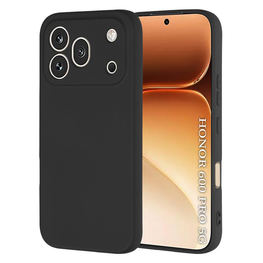 Ovitek za Honor 600 Pro, Techsuit, SoftFlex, Črn