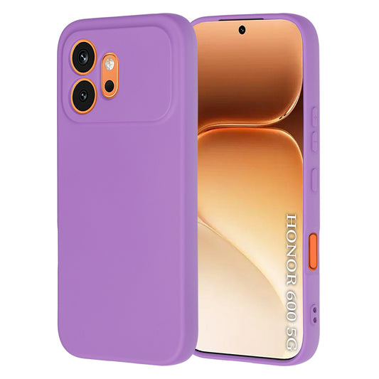 Ovitek za Honor 600, Techsuit, SoftFlex, Vijoličen