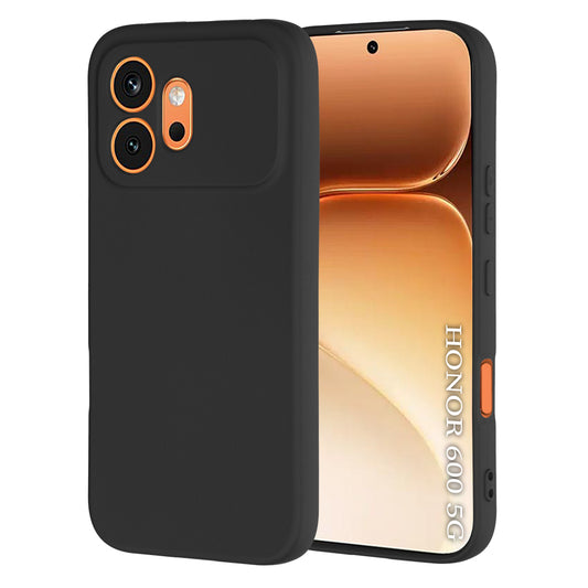 Ovitek za Honor 600, Techsuit, SoftFlex, Črn