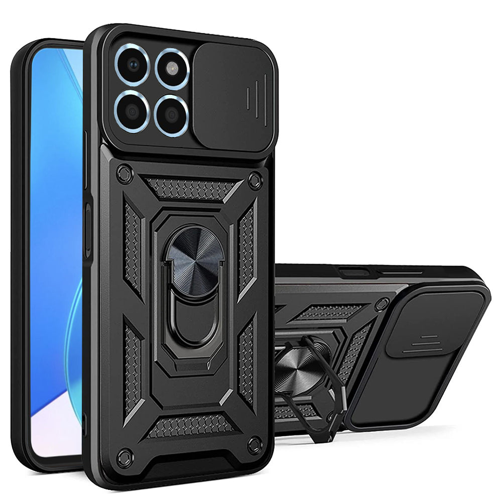 Ovitek za Honor 70 Lite / X6 / X8 5G, Techsuit, CamShield, Črn