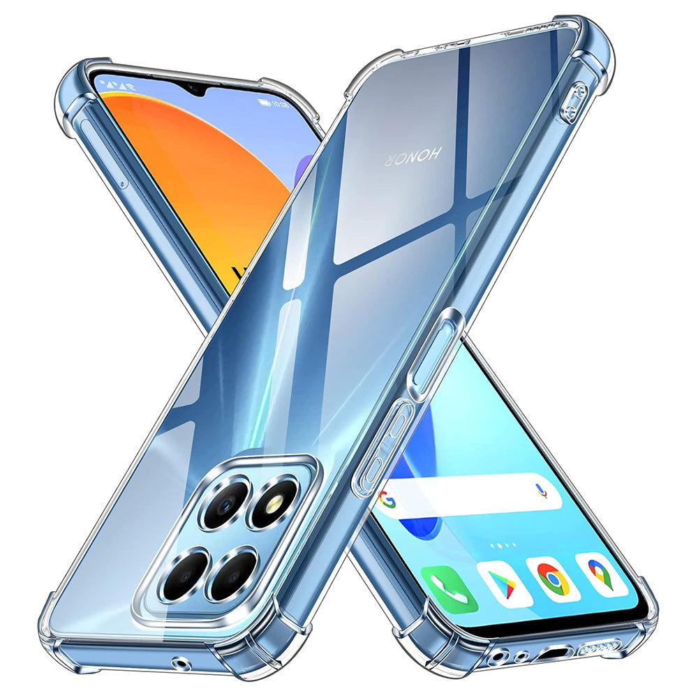 Ovitek za Honor 70 Lite / X6 / X8 5G, Techsuit, odporen na udarce, prozoren