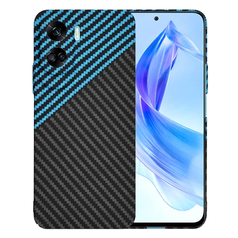 Ovitek za Honor 90 Lite, Techsuit, Carbonite FiberShell, Črna Bleu