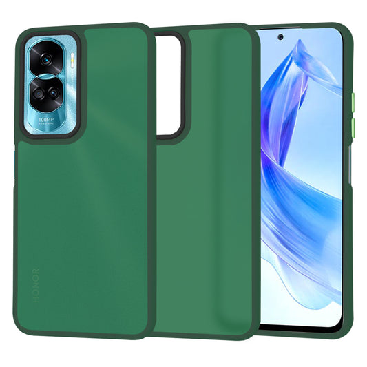 Ovitek za Honor 90 Lite, Techsuit, HaloFrost, Zelen