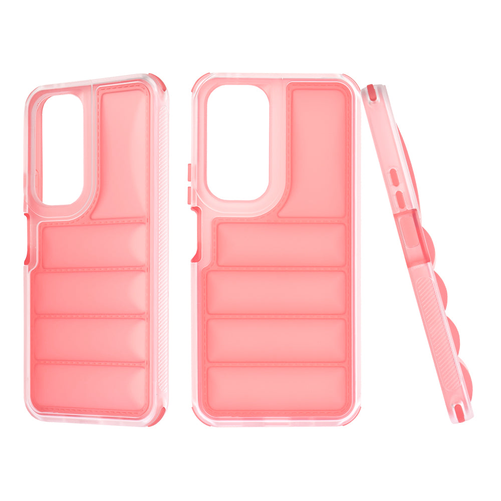 Ovitek za Honor 90 Lite, Techsuit, Wave Shield, Rdeča
