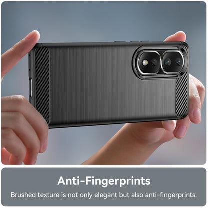 Ovitek za Honor 90 Pro / 80 Pro, Techsuit, Carbon, Črn