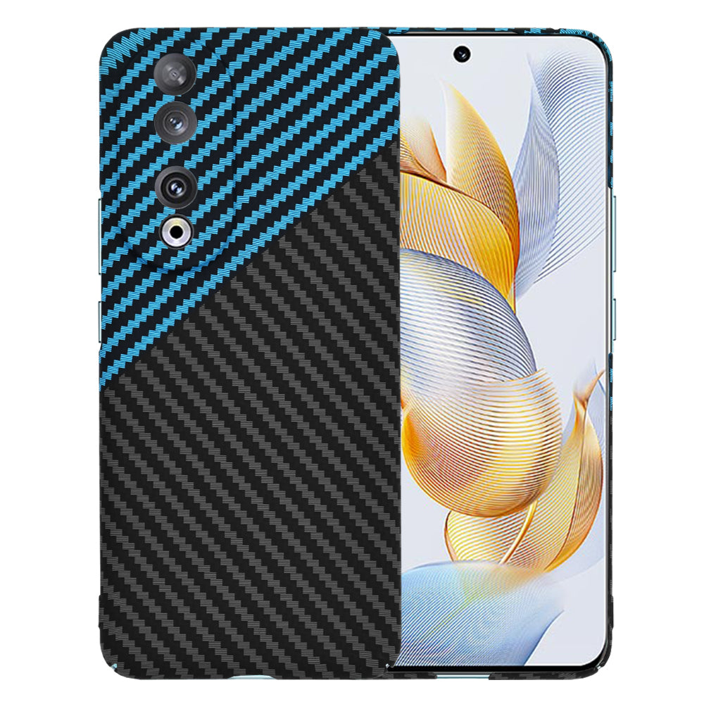 Ovitek za Honor 90, Techsuit, Carbonite FiberShell, Črna Bleu