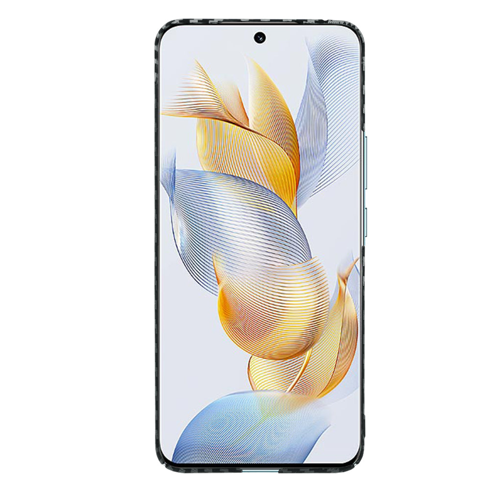 Ovitek za Honor 90, Techsuit, Carbonite FiberShell, Črno Siva