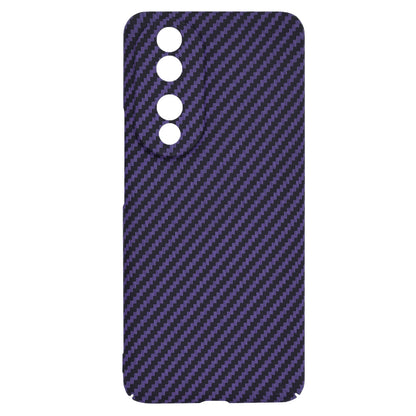 Ovitek za Honor 90, Techsuit, Carbonite FiberShell, Vijolična