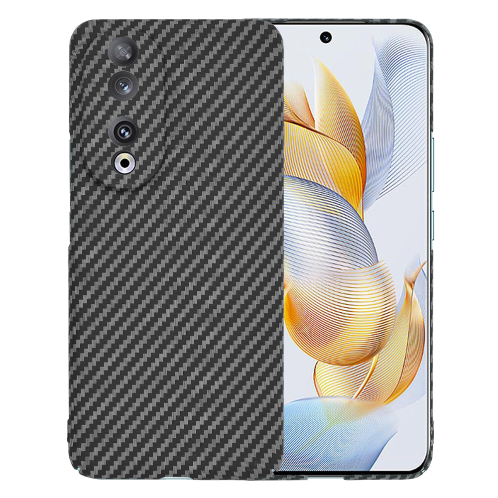 Ovitek za Honor 90, Techsuit, Carbonite FiberShell, Črn