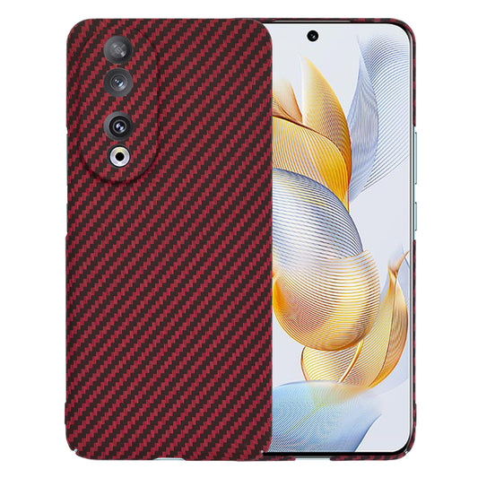 Ovitek za Honor 90, Techsuit, Carbonite FiberShell, rdeč