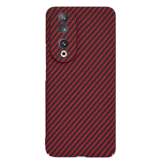 Ovitek za Honor 90, Techsuit, Carbonite FiberShell, rdeč
