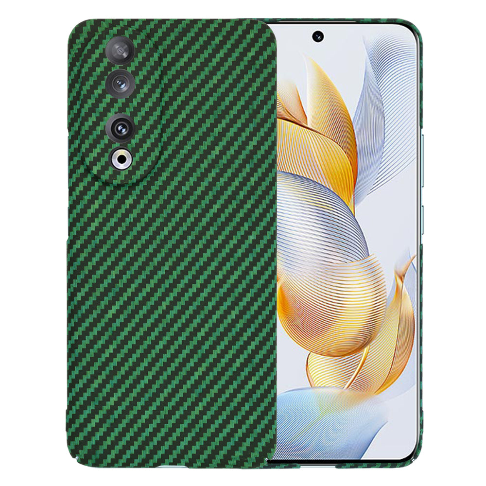 Ovitek za Honor 90, Techsuit, Carbonite FiberShell, Zeleno