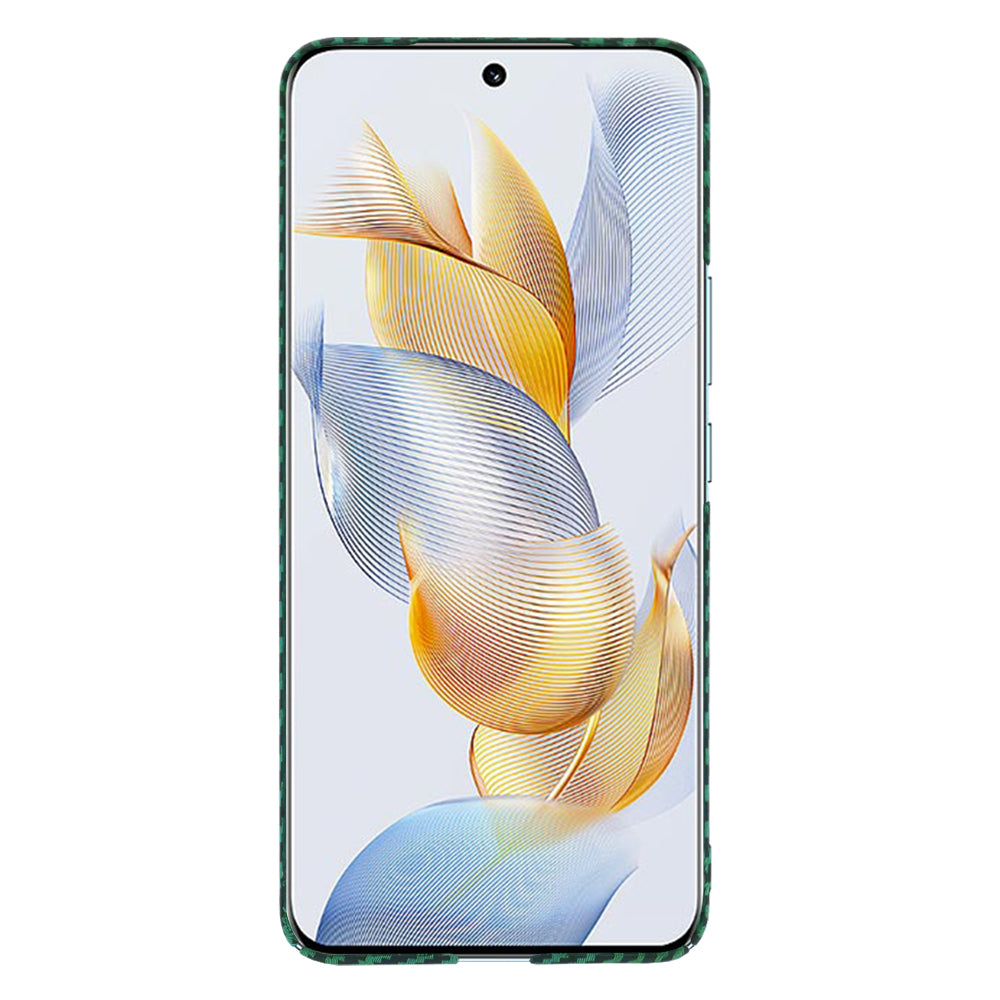 Ovitek za Honor 90, Techsuit, Carbonite FiberShell, Zeleno