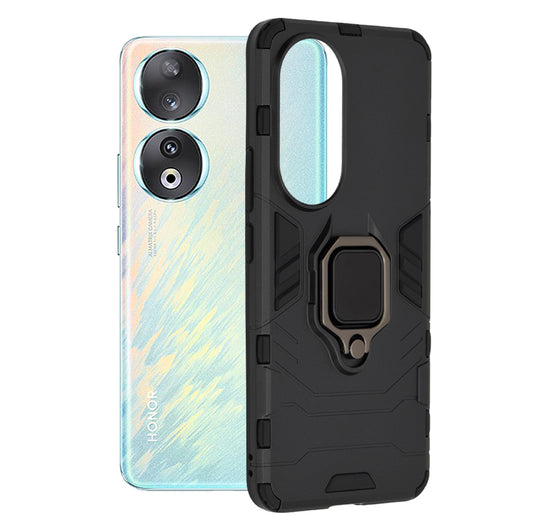 Ovitek za Honor 90, Techsuit, Shield, Črn