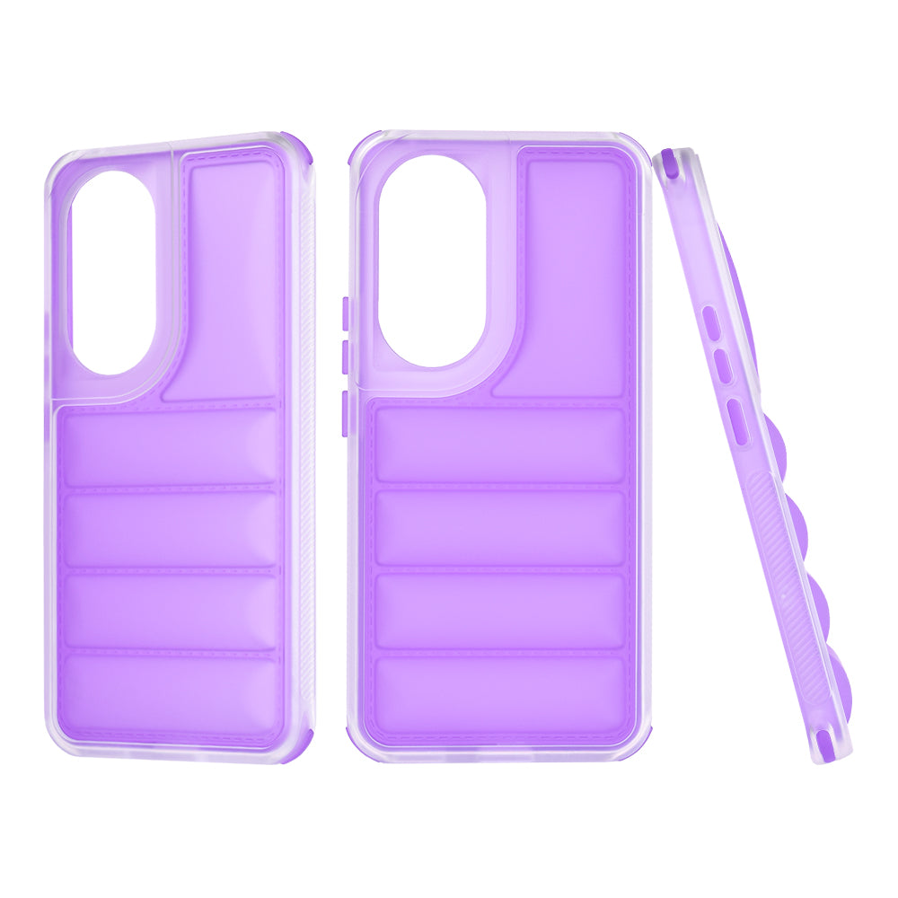 Ovitek za Honor 90, Techsuit, Wave Shield, vijoličen