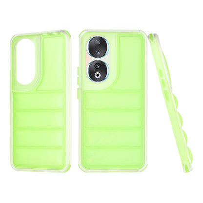 Ovitek za Honor 90, Techsuit, Wave Shield, Zelen