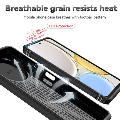 Ovitek za Honor Magic5 Lite, Techsuit, CamShield, Črn