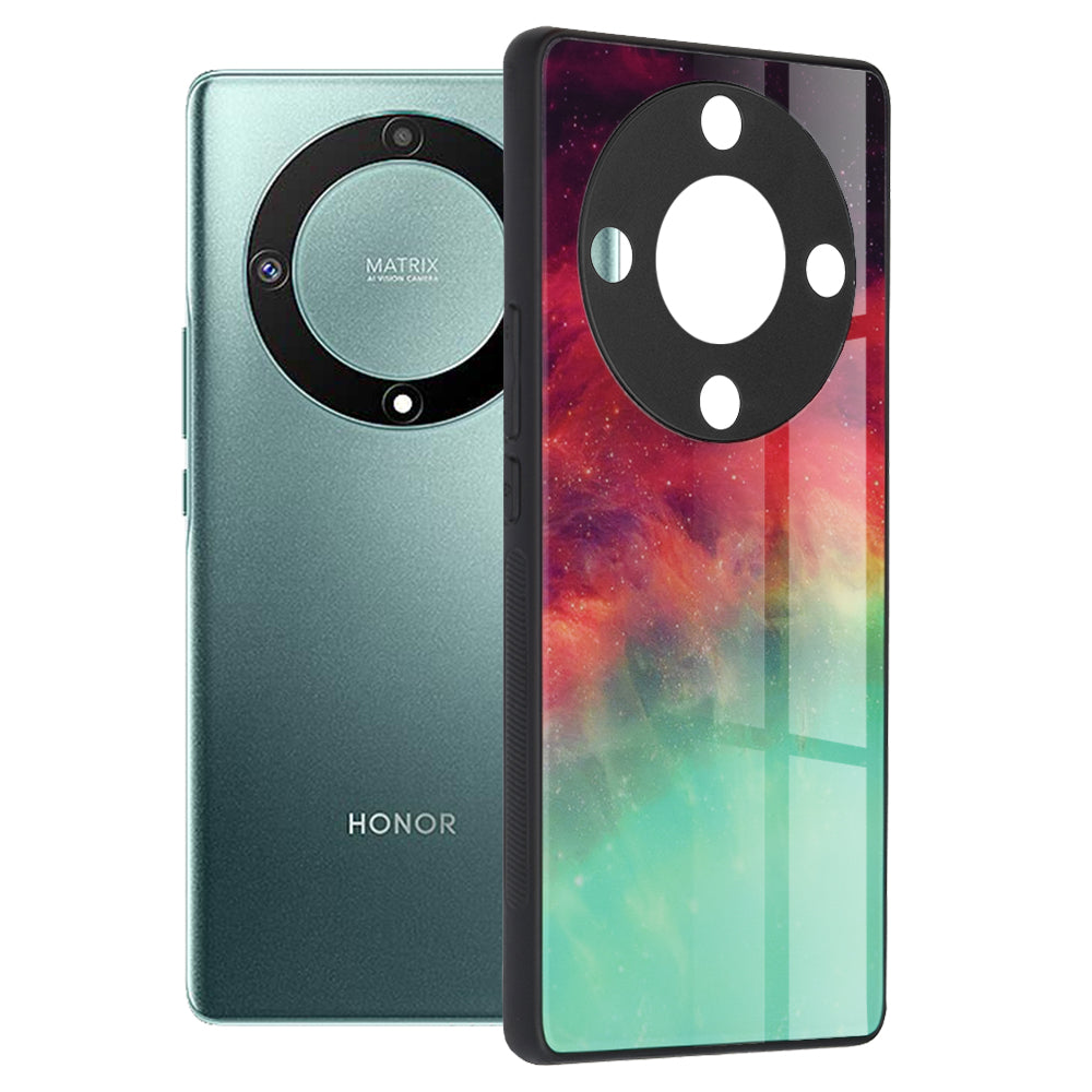 Ovitek za Honor Magic5 Lite, Techsuit, Glaze, Turkizna