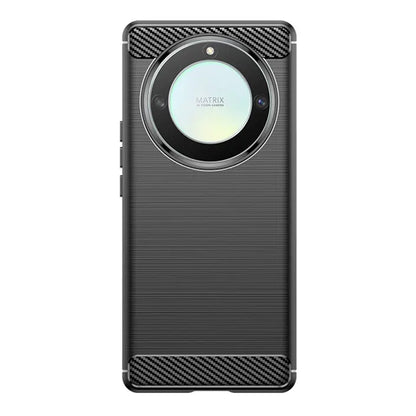 Ovitek za Honor Magic6 Lite, Techsuit, ogljik, črn