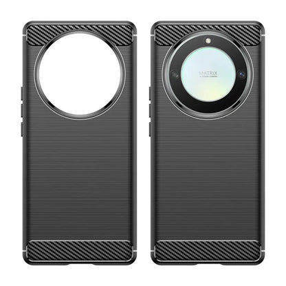 Ovitek za Honor Magic6 Lite, Techsuit, ogljik, črn