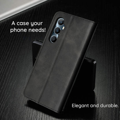 Ovitek za Honor Magic6 Lite, Techsuit, Diary Book, Črn