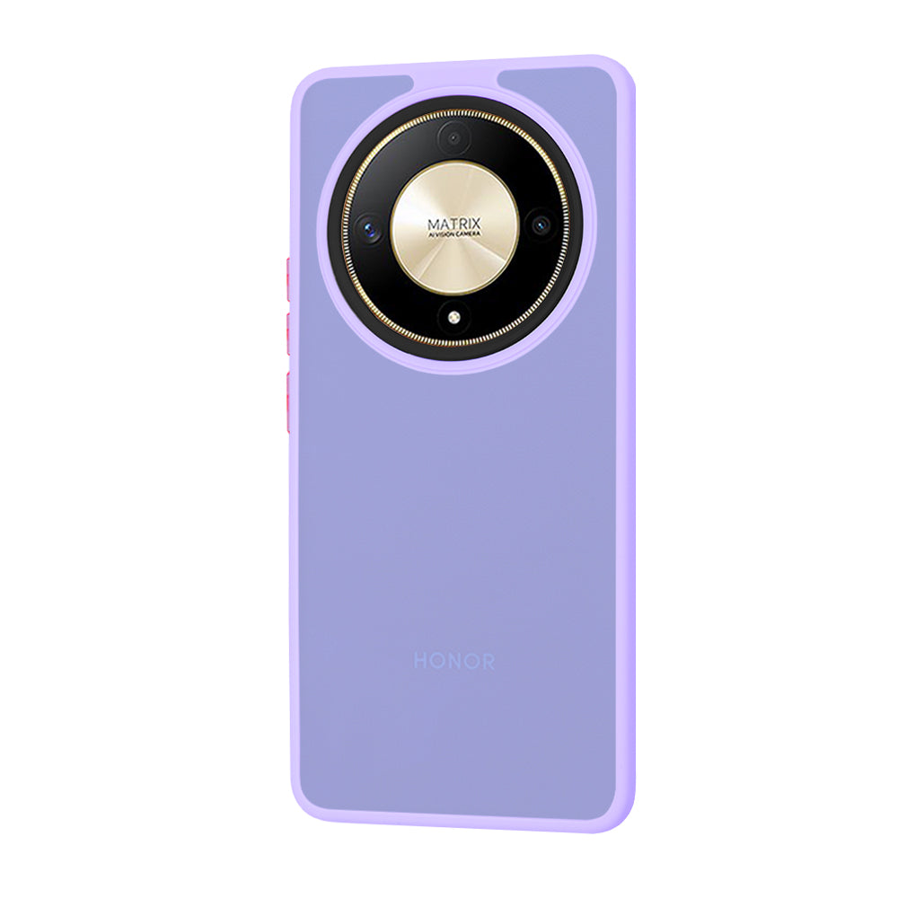 Ovitek za Honor Magic6 Lite, Techsuit, HaloFrost, Svetlo vijolična