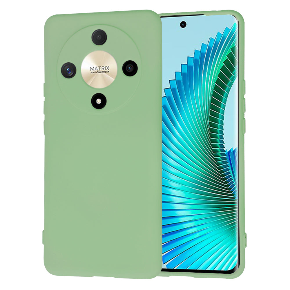 Ovitek za Honor Magic6 Lite, Techsuit, SoftFlex, svetlo zelena