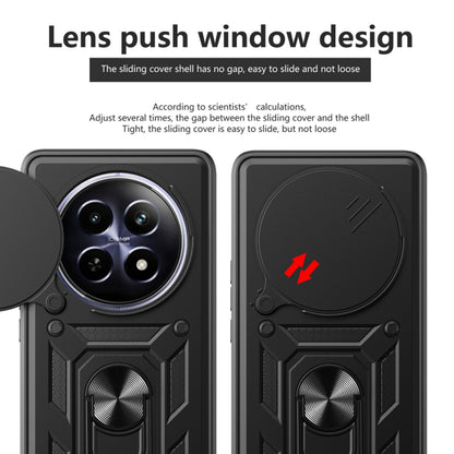 Ovitek za Honor Magic6 Pro, Techsuit, CamShield, Črn