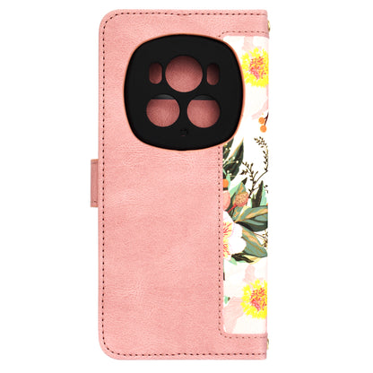 Ovitek za Honor Magic6 Pro, Techsuit, FlipCraft, roza