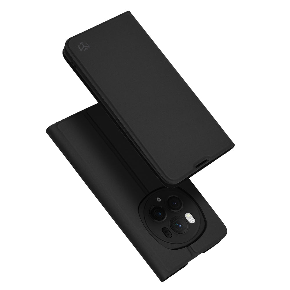 Ovitek za Honor Magic6 Pro, Techsuit, Magskin Book, črn