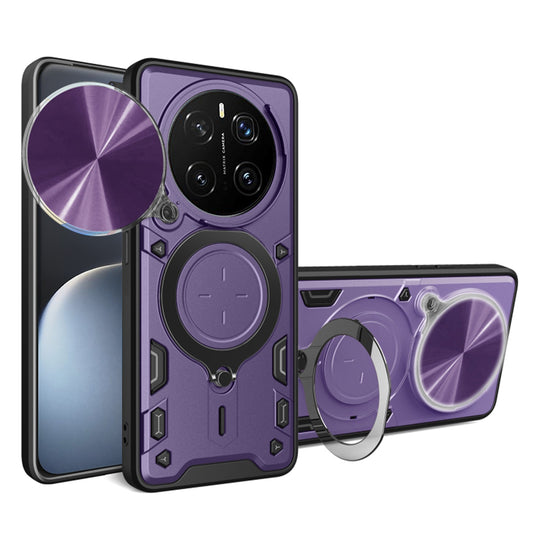 Ovitek za Honor Magic7 Pro, Techsuit, CamGuard Pro, Vijoličen
