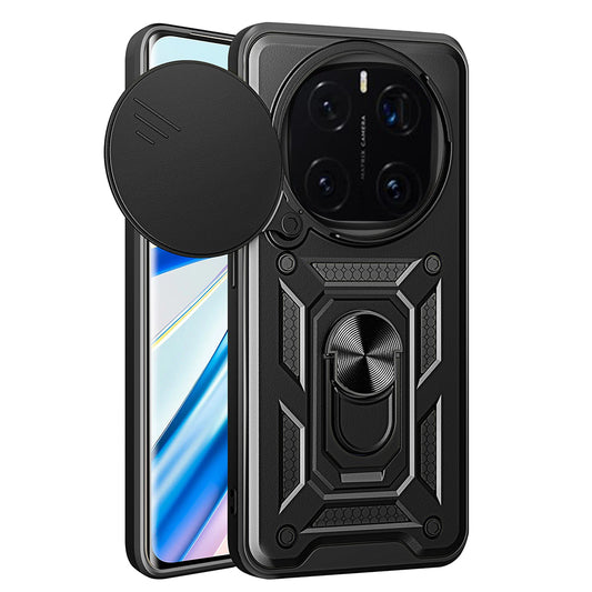 Ovitek za Honor Magic7 Pro, Techsuit, CamShield, Črn
