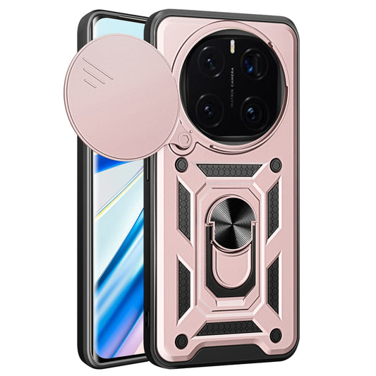 Ovitek za Honor Magic7 Pro, Techsuit, CamShield, roza